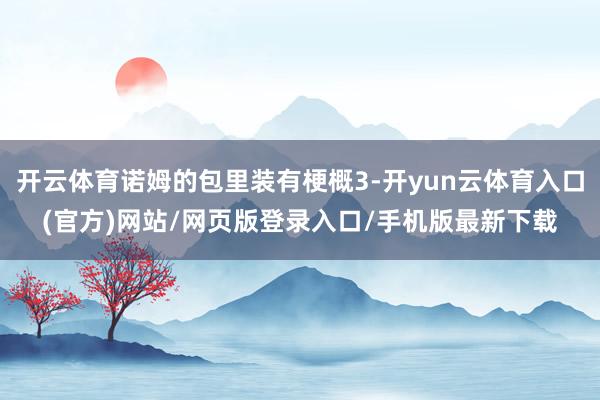 开云体育诺姆的包里装有梗概3-开yun云体育入口(官方)网站/网页版登录入口/手机版最新下载